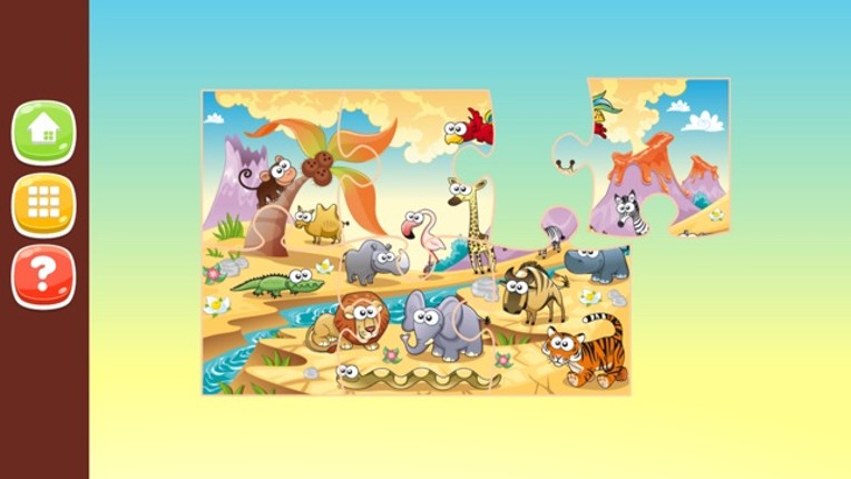 Animal Jigsaw Puzzles Game for Kids HD Free screenshot