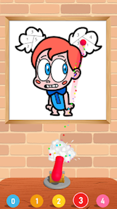Bubble Color: Number Shot screenshot