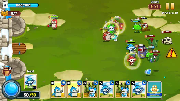 Meowar - PvP Cat Merge Defense Image