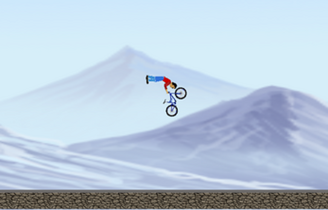 Bicycle Plummeting Image