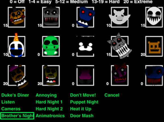 Brother's Location - Custom Night screenshot