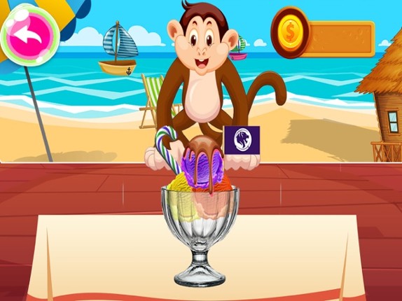 Ice Cream Maker Frozen Games screenshot