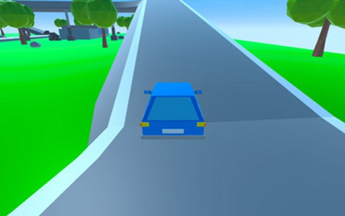 Low Poly Racer screenshot