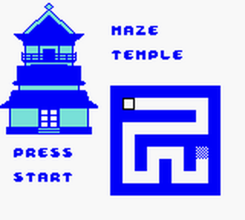 Maze Temple for Game Boy screenshot