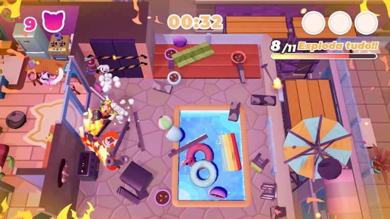 Neko Neko Rampage screenshot