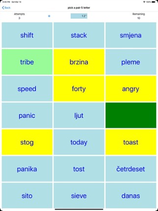 PickAPair Croatian - English Image