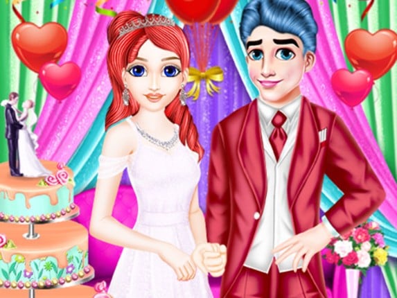 Royal Couple Wedding Preparation Game Cover