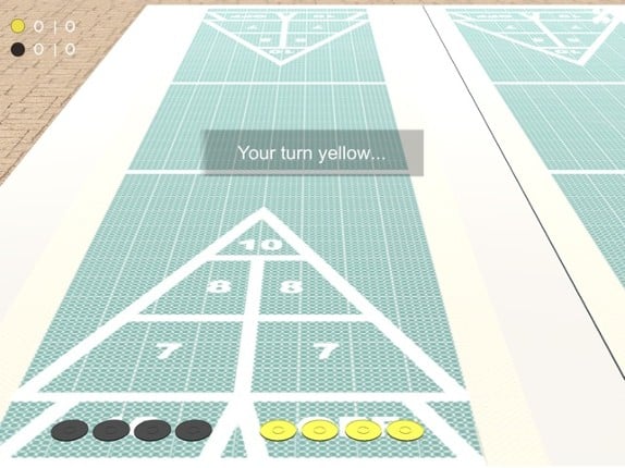 Shuffleboard 3D Image