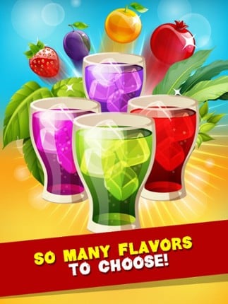 Soda Cola Salon - Frozen Drink Maker Game for Kids screenshot