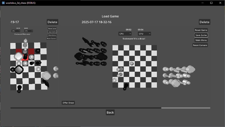 wozitdev's 3D Chess screenshot