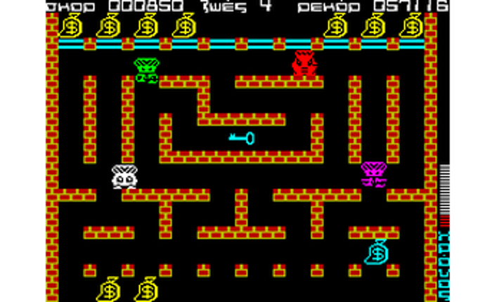 Ελληνική μετάφραση Ali Baba για ZX Spectrum screenshot
