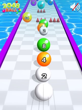 2048 Balls - Color Ball Run screenshot