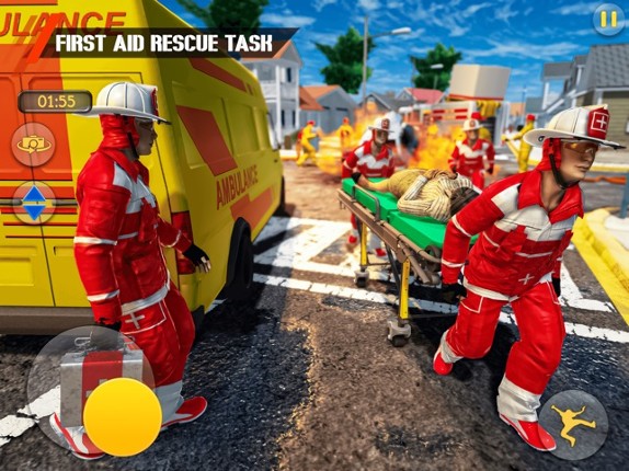 911 Emergency Rescue Hero Game screenshot