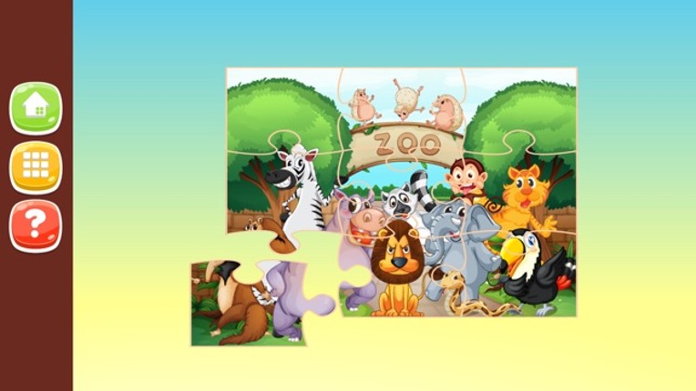 Animal Jigsaw Puzzles Game for Kids HD Free screenshot
