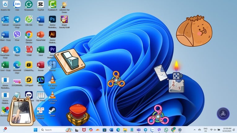 Desktop Fidget screenshot