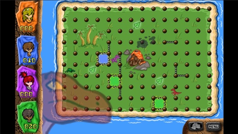 Dots and Boxes - Dino Fury Edition screenshot