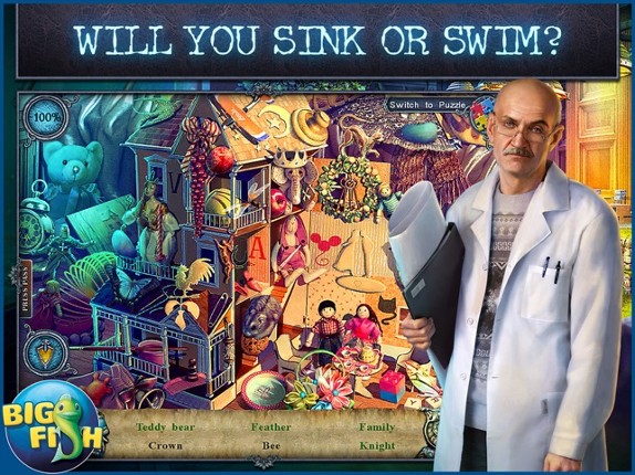 Fear For Sale: Phantom Tide HD - A Scary Hidden Object Mystery Image