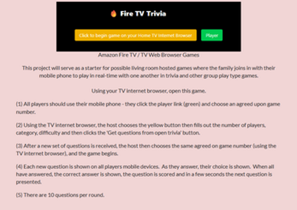 Fire TV Trivia Image