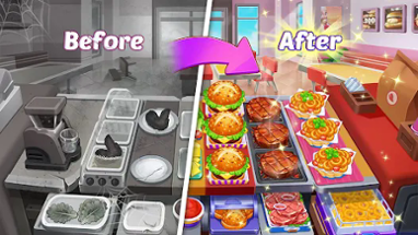 Crazy Cooking Diner: Chef Game Image