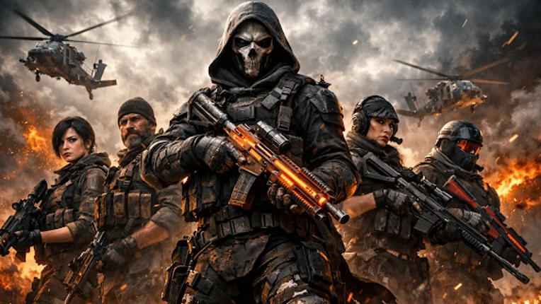 FPS Modern Gun Shooting Game screenshot