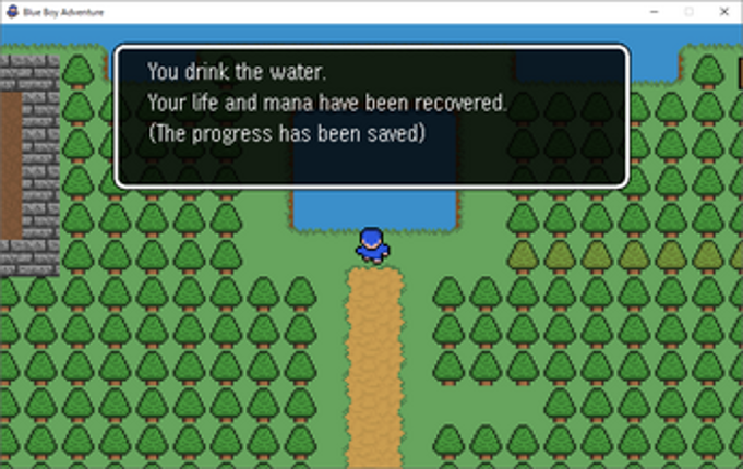 Blue Boy Adventure (Java Game) Image