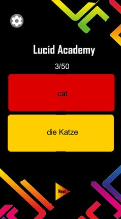 Lucid Academy German-English screenshot
