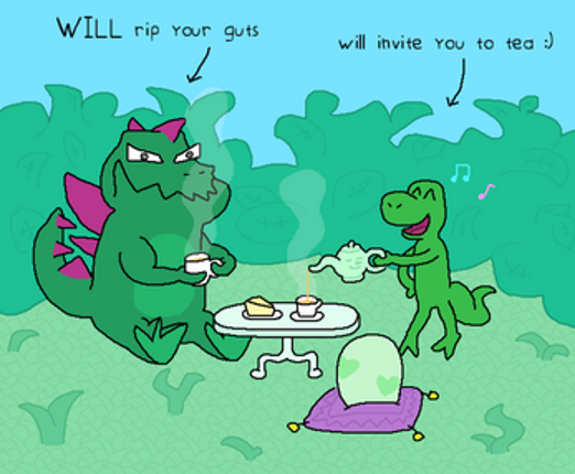 Throw Throw Dino Dino Image