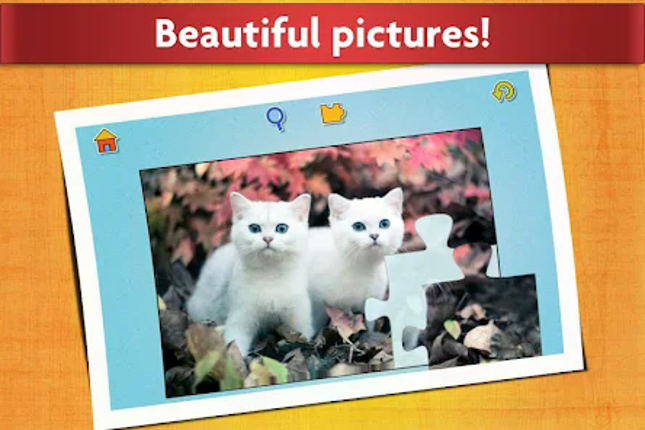 Cats Jigsaw Puzzle Game Kids screenshot