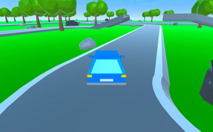 Low Poly Racer screenshot