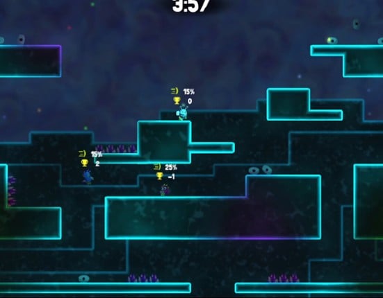 Neon Force Pushers screenshot