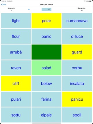PickAPair Corsican - English Image