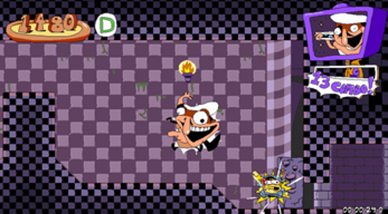 Pizza Tower Playable Fake Peppino V4 screenshot
