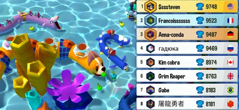 Snake Rivals - io Snakes Games screenshot