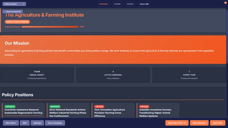 StateOS: The Political Sandbox screenshot