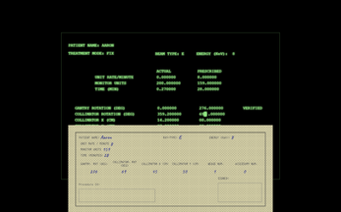 Therac-25 - System Failure Image