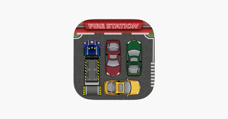 Unblock Fire Truck - Move Out The Parking Road Game Cover