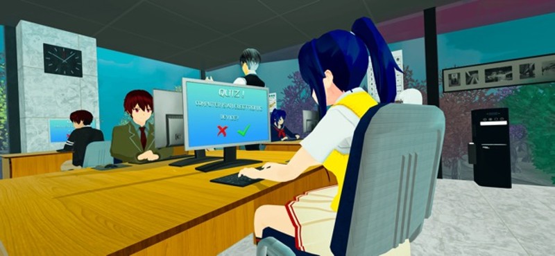 Anime High School Girl Game screenshot
