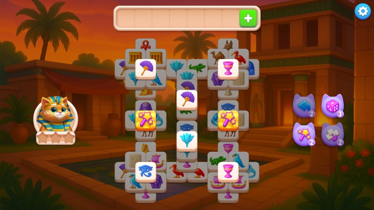 Catjong 4: Secrets of the Purramids screenshot