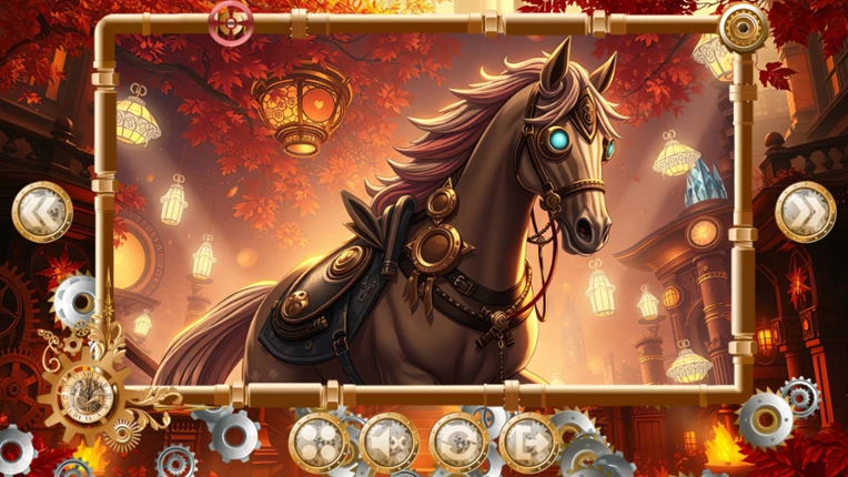 Chronime Puzzle: Horses screenshot
