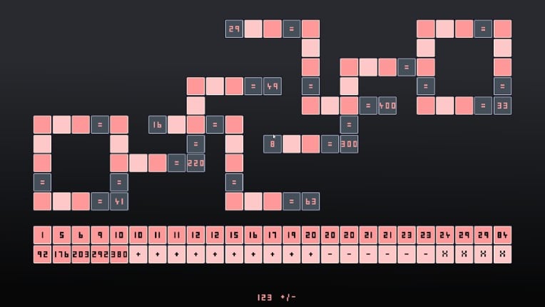 Cross Numbers screenshot