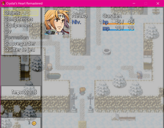 Crystal's Heart 1 (FR) screenshot