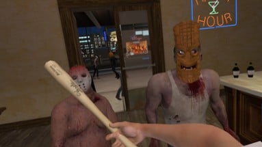 Drunkn Bar Fight on Halloween Image