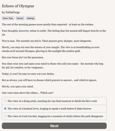 Echoes of Olympus Image