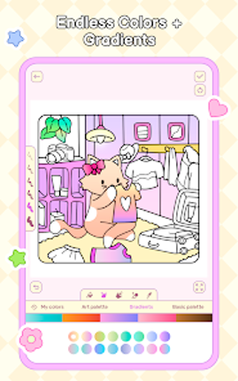 My Cute Friends: Coloring Book screenshot