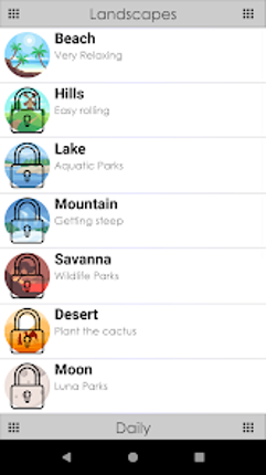 Parks Landscapes screenshot