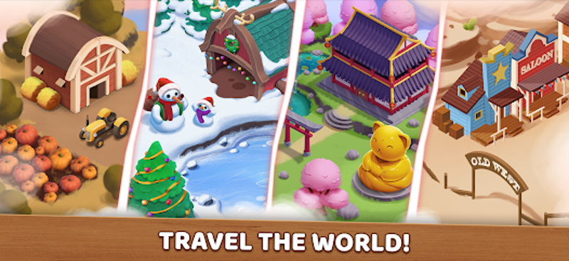 Solitaire Tripeaks: Cloud City screenshot