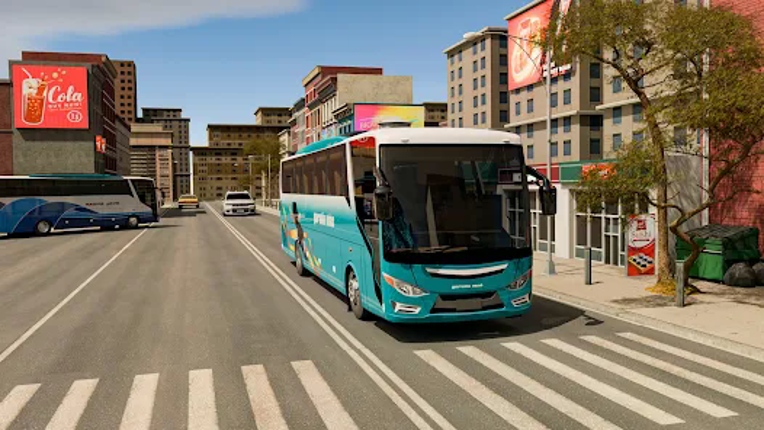 Modern Bus Simulator Games 3D screenshot
