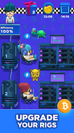 Crypto Miner: Bitcoin Factory screenshot