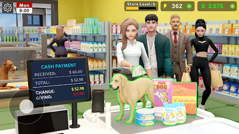 Pet Shop Manager Simulation screenshot