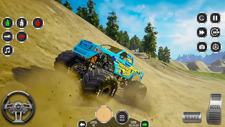 Monster Truck Simulator Game screenshot